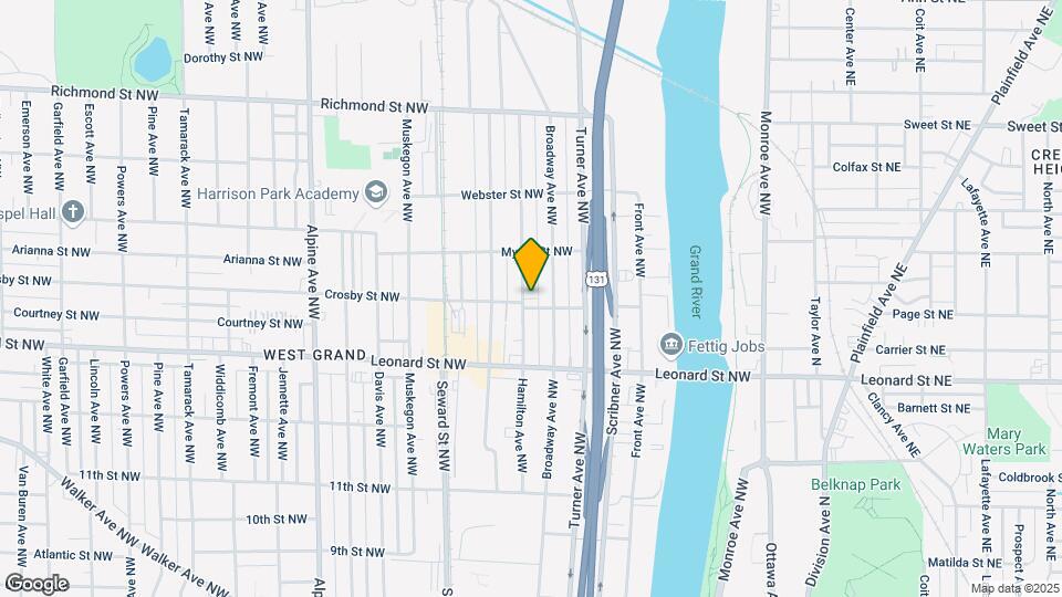 1300 Hamilton Ave NW Map and Location Details