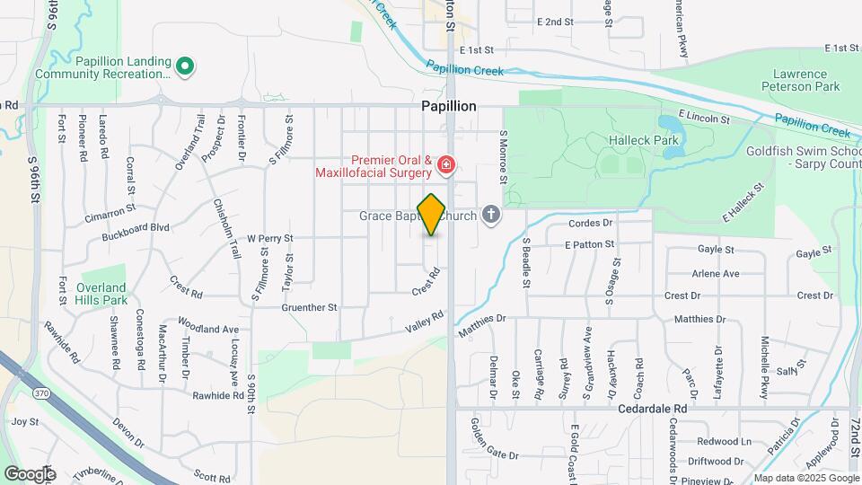 803 S Adams St Map and Location Details