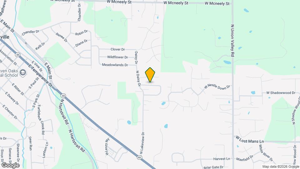 1040 Forest View Dr S Map and Location Details