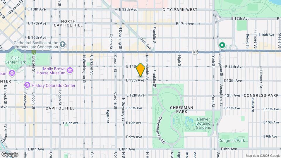 1300 N Lafayette St, Unit 1300 Lafayette #1 Mapa y Detalles de la Ubicación