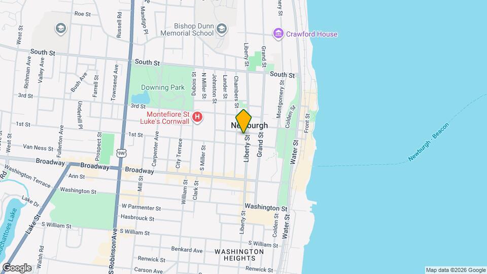 203 Liberty St, Unit 3 Map and Location Details