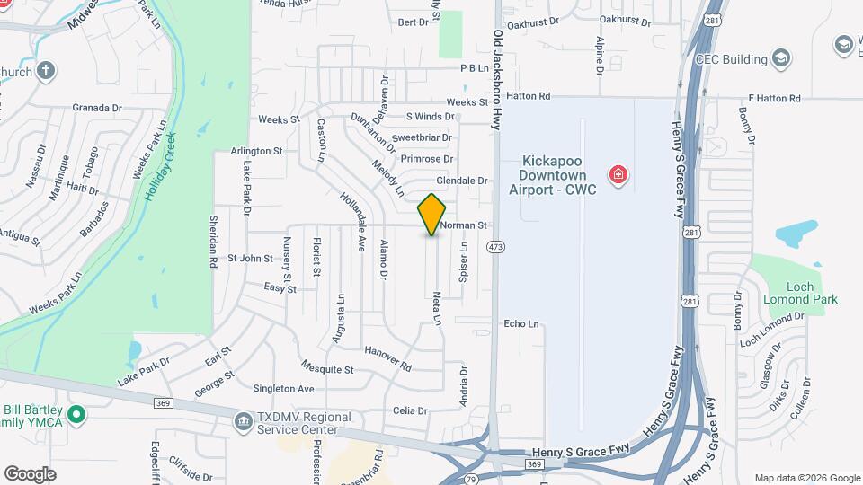 4704 Neta Ln Map and Location Details