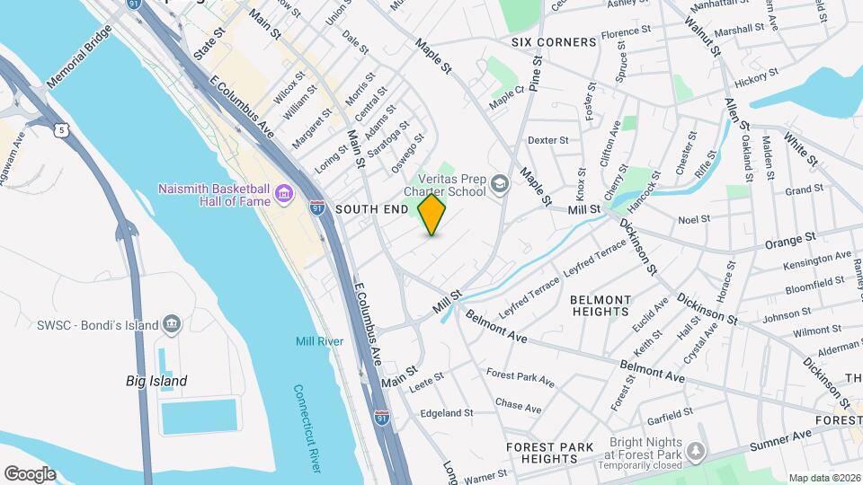 51 Acushnet Ave Map and Location Details