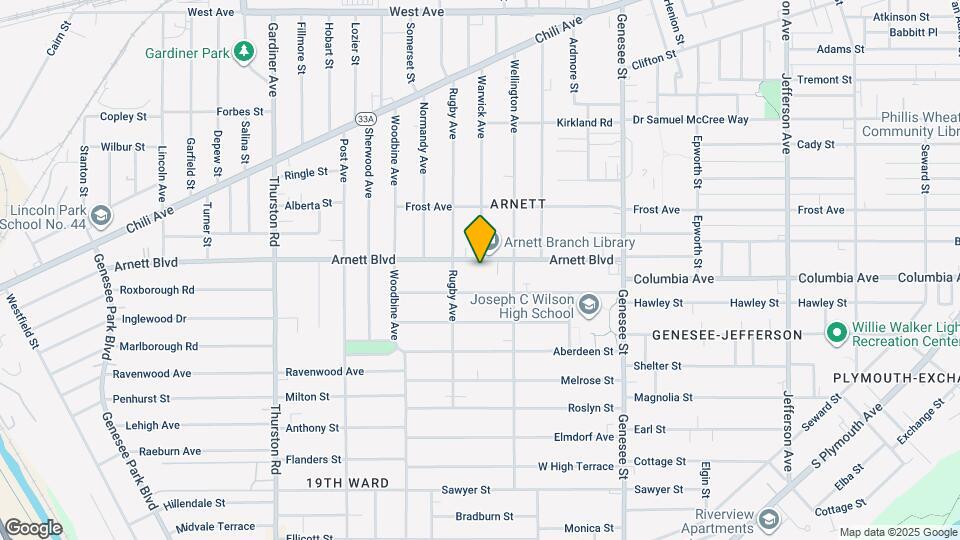 329 Arnett Blvd Mapa y Detalles de la Ubicación