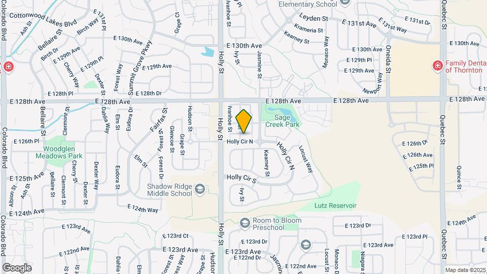 Sage Creek Townhomes Map and Location Details