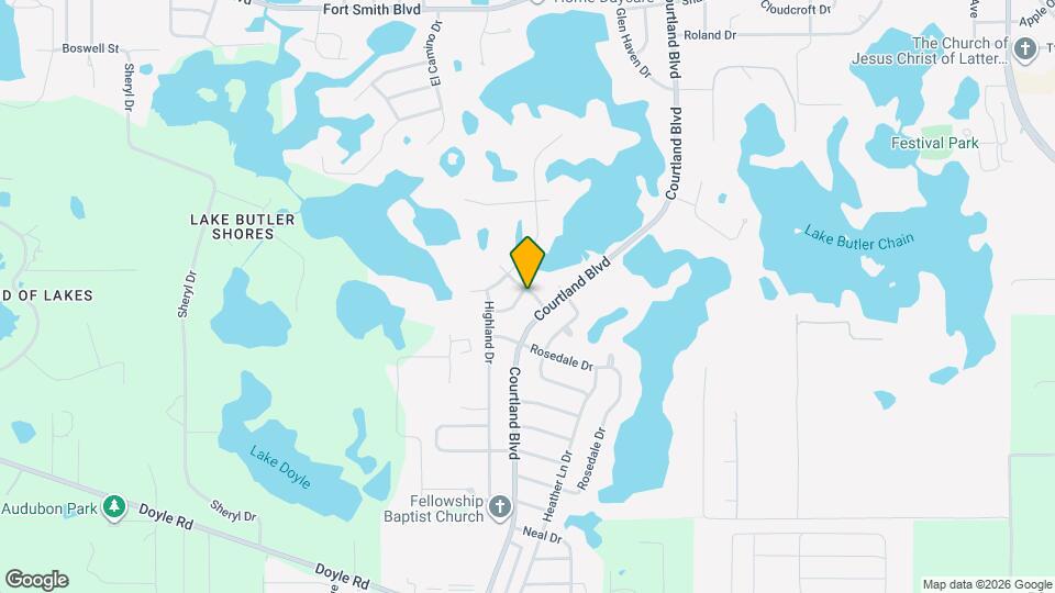 235 Steward Terrace Map and Location Details