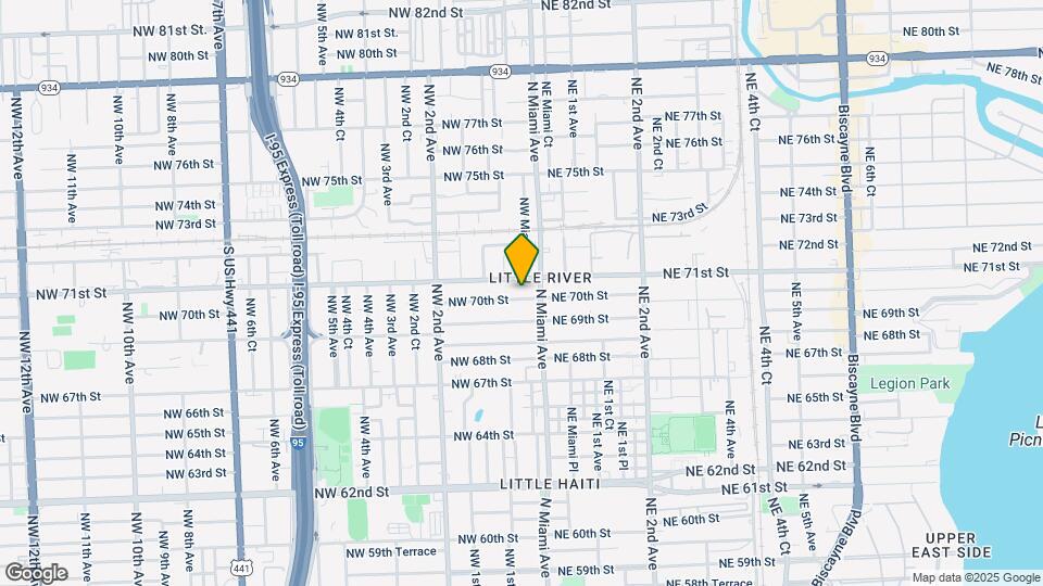 15 NW 70th St Map and Location Details