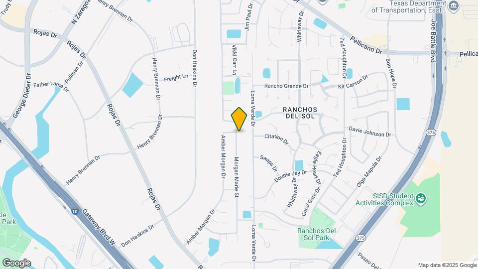 1328 Morgan Marie St Map and Location Details