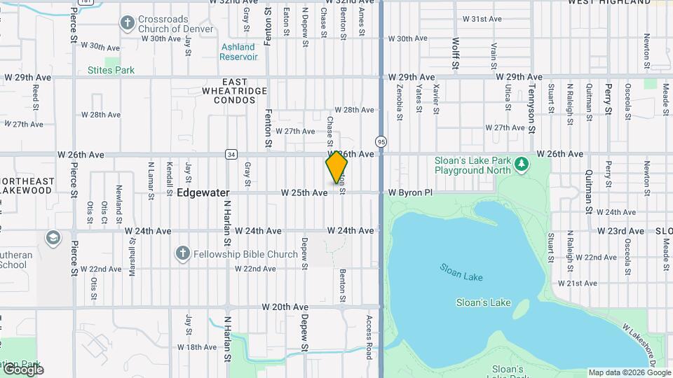 2503 Benton St Map and Location Details