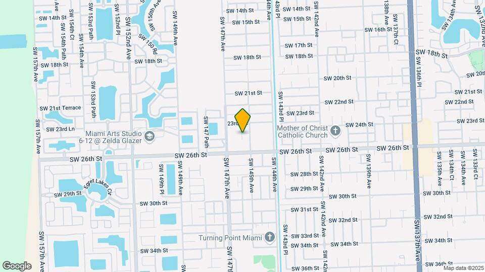 2435 SW 145th Pl Map and Location Details