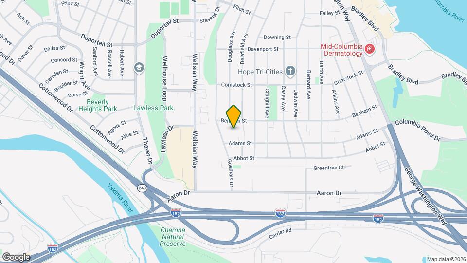 1126 Benham Ct Map and Location Details