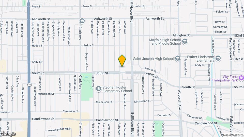 5812 Autry Ave Map and Location Details