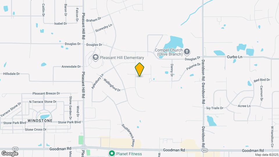 7464 Newbury Dr Map and Location Details