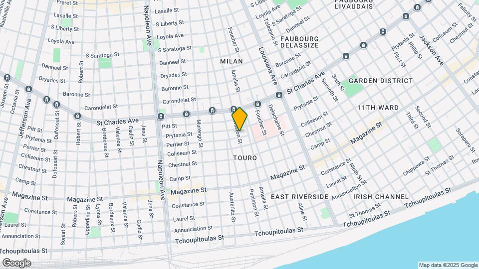 1305 Peniston St, Unit 1305 Map and Location Details