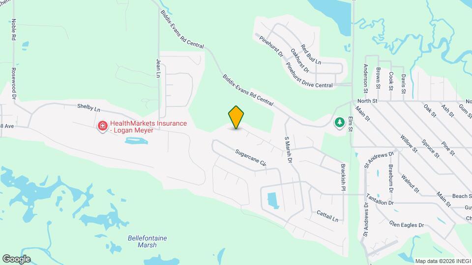 6865 Sweetclover Dr Map and Location Details