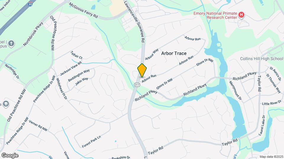 487 Arbour Run Map and Location Details