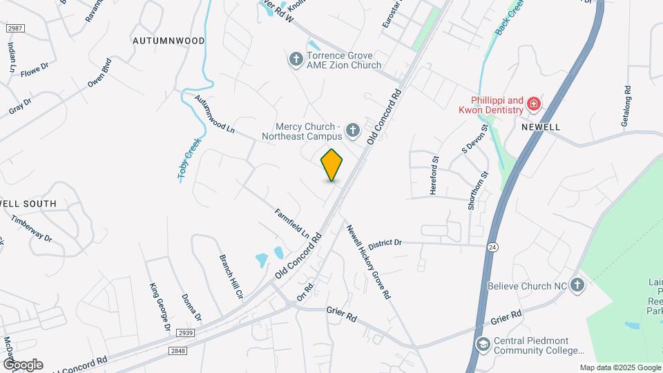 2823 Curbstone Ln Map and Location Details