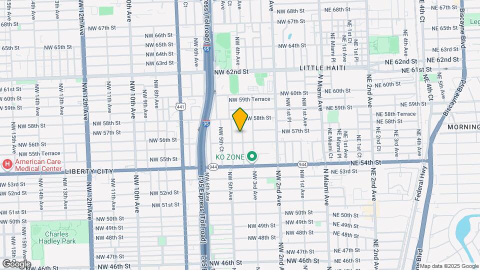 5636 NW 4th Ave Map and Location Details