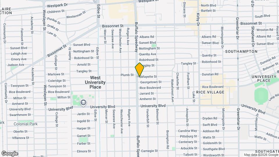 3127 Lafayette St Map and Location Details