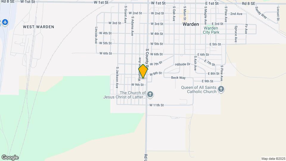 800 S County Rd Map and Location Details