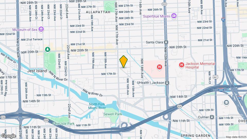 1630 NW 18th St Map and Location Details