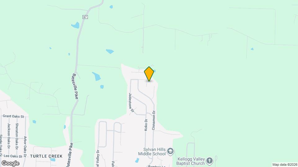 3012 Miracle Hts Cv Map and Location Details