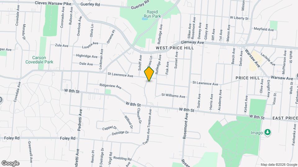 910 Kreis Ln Map and Location Details