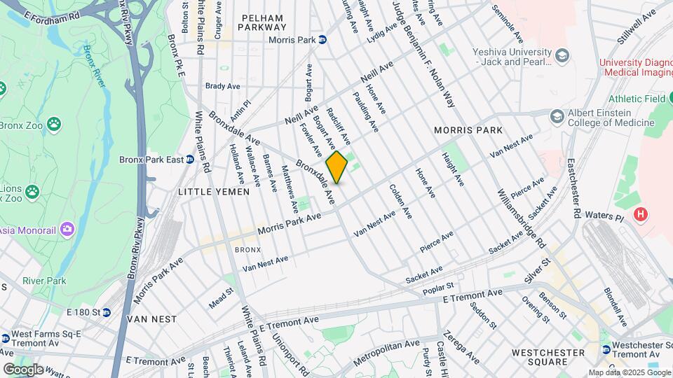 1823 Fowler Ave Mapa y Detalles de la Ubicación