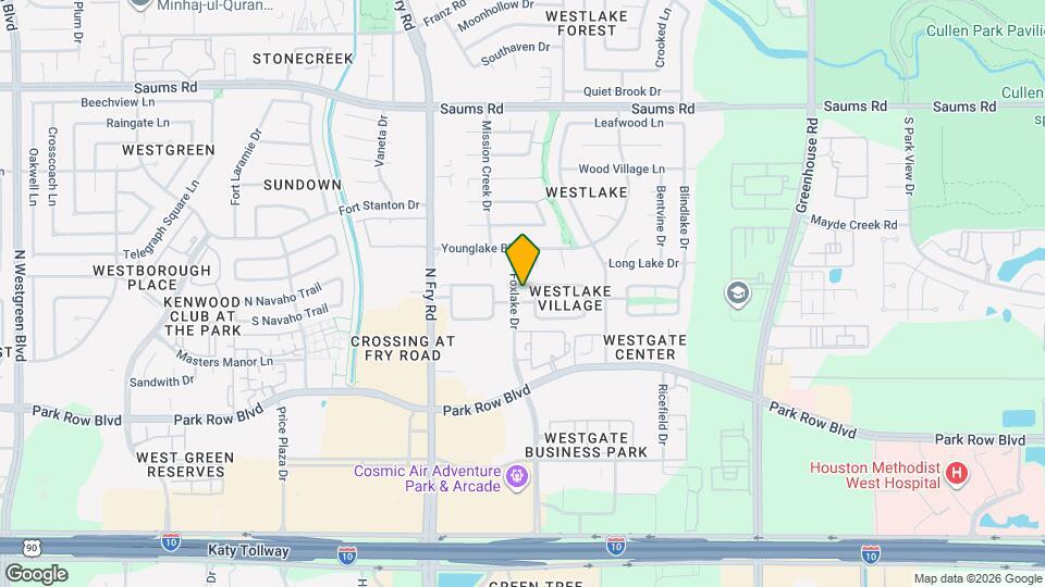 1806 Foxlake Dr Map and Location Details