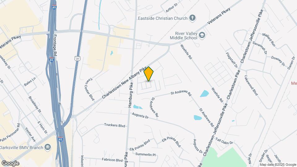 1710 Charlestown New Albany Rd Mapa y Detalles de la Ubicación