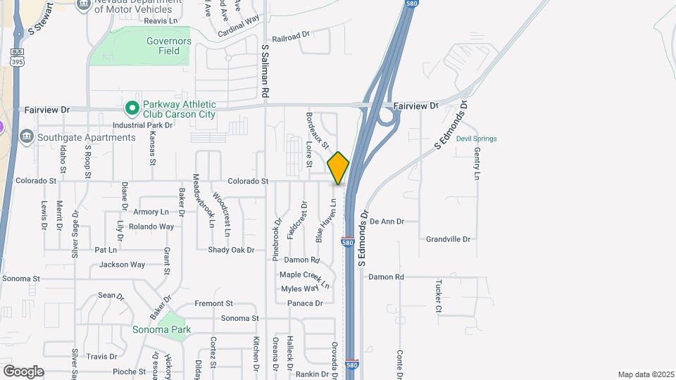 2319 Blue Haven Ln Map and Location Details