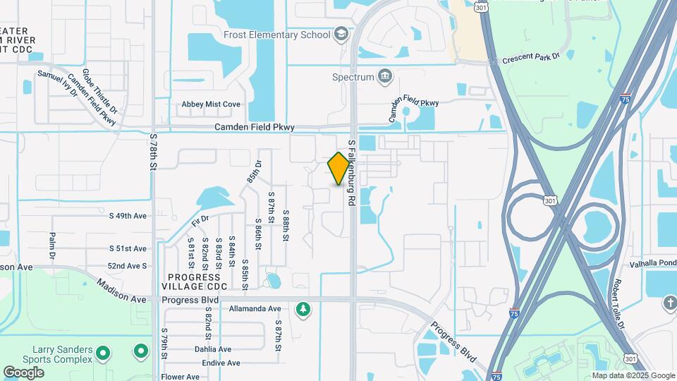 4925 White Sanderling Ct Map and Location Details