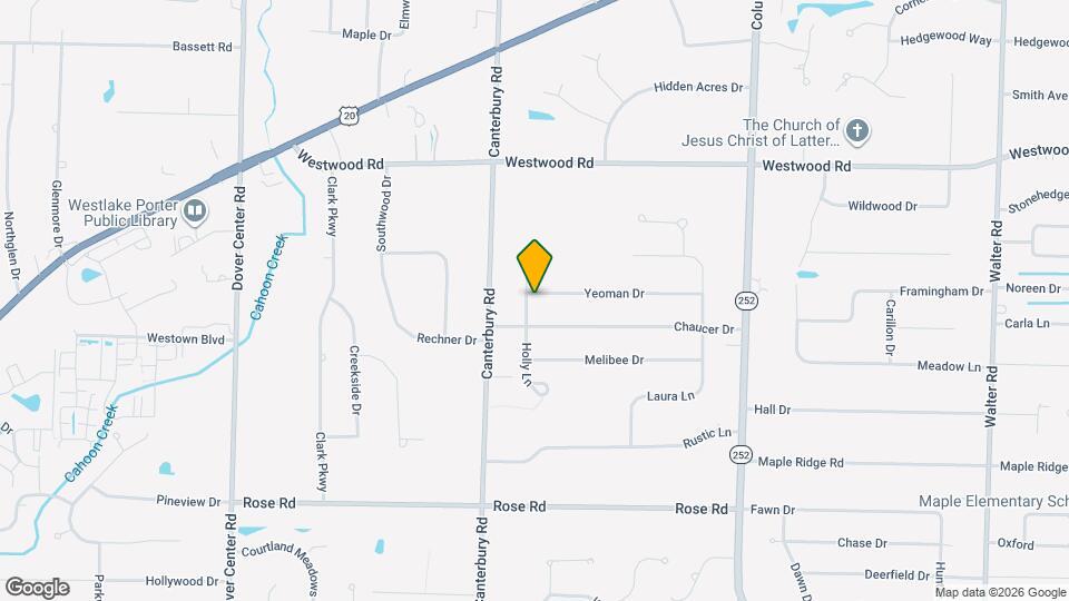 25921 Yeoman Dr Map and Location Details