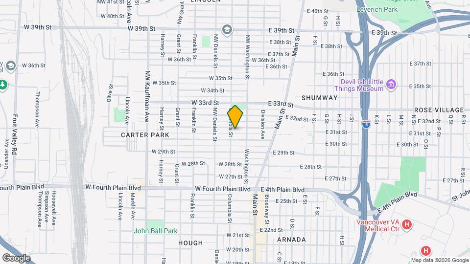 219 W 31st St Map and Location Details