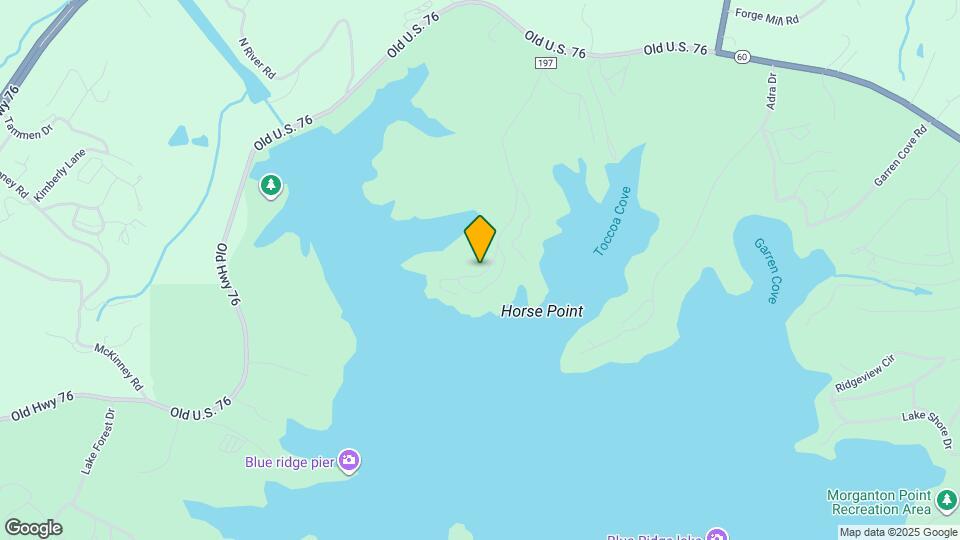 660 Old Toccoa Rd Map and Location Details