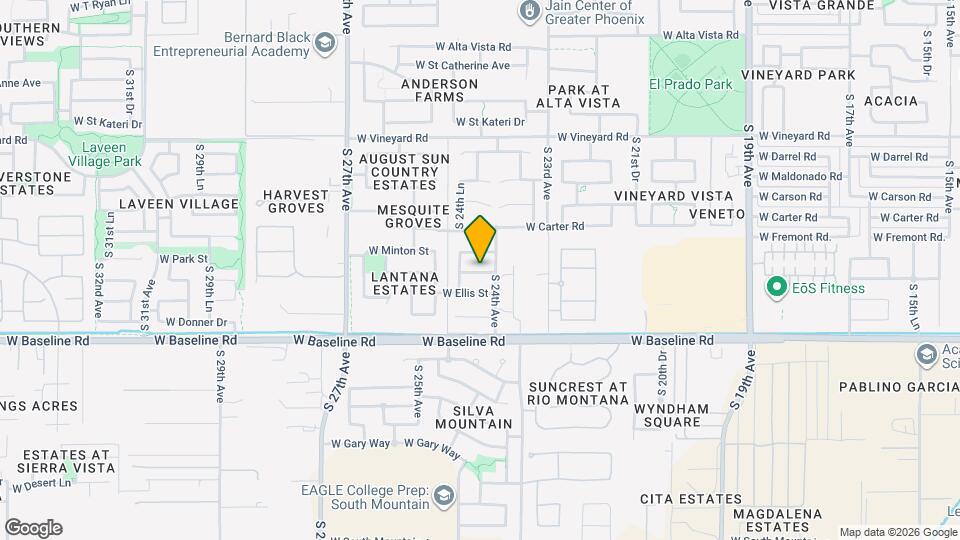2414 W Park St, Unit 640-2H Mapa y Detalles de la Ubicación