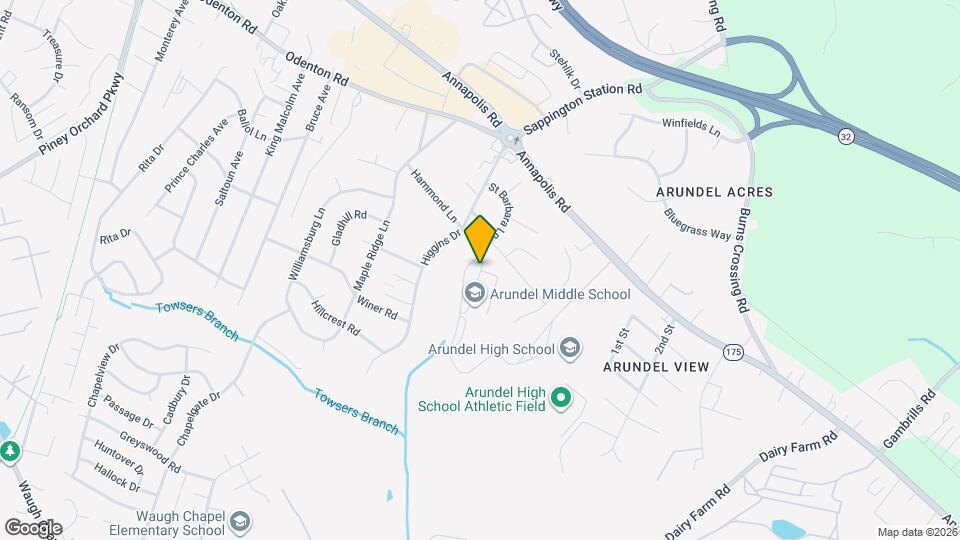 1 Hammond Ln Map and Location Details