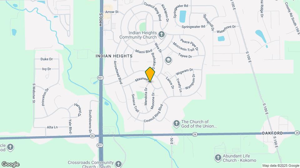 5702 Mendota Dr Map and Location Details