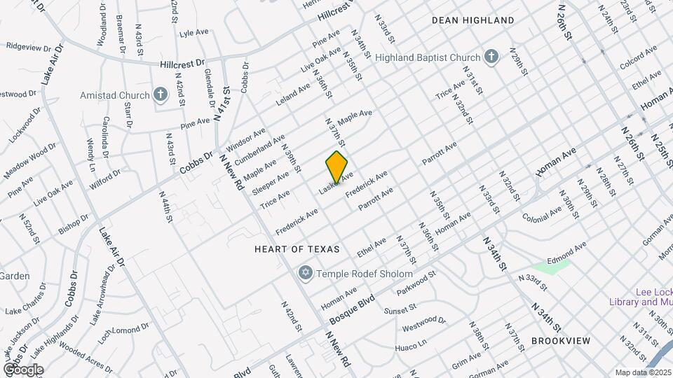 3804 Lasker Ave Map and Location Details