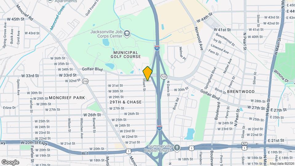 1043 W 31st St Map and Location Details