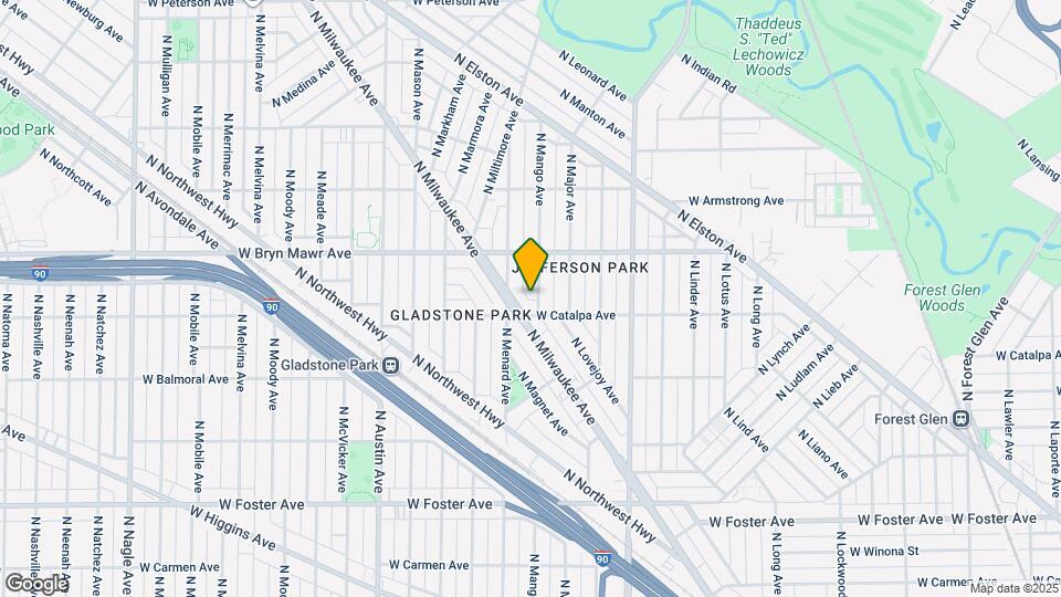 5514 N Mango Ave Map and Location Details