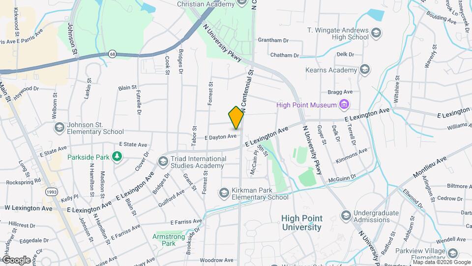 927 E Dayton Ave Map and Location Details