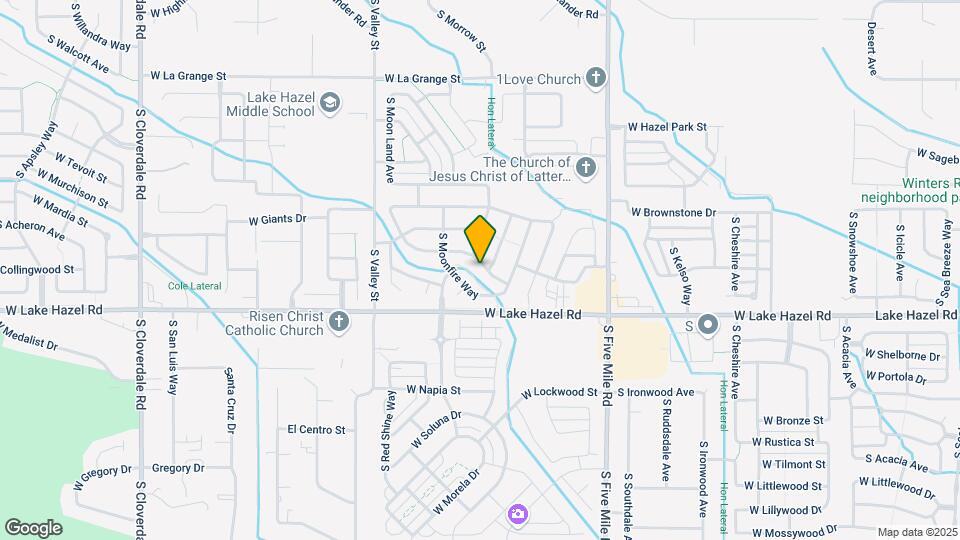 11033 W Hazelwood Dr Map and Location Details