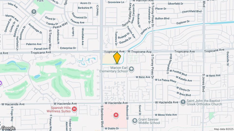 5022 S Rainbow Blvd Map and Location Details