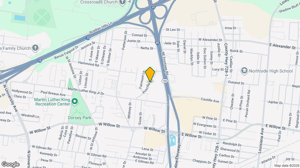 906 Priscilla Ln Map and Location Details