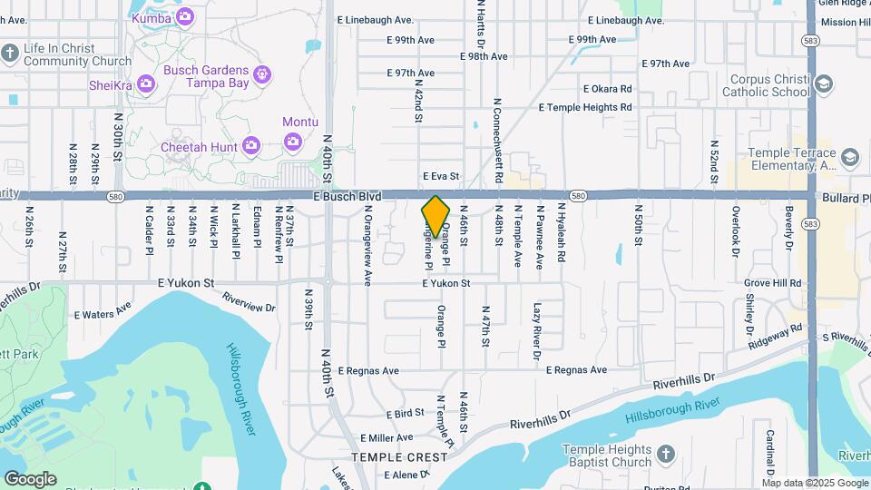 8723 N Tangerine Pl Mapa y Detalles de la Ubicación