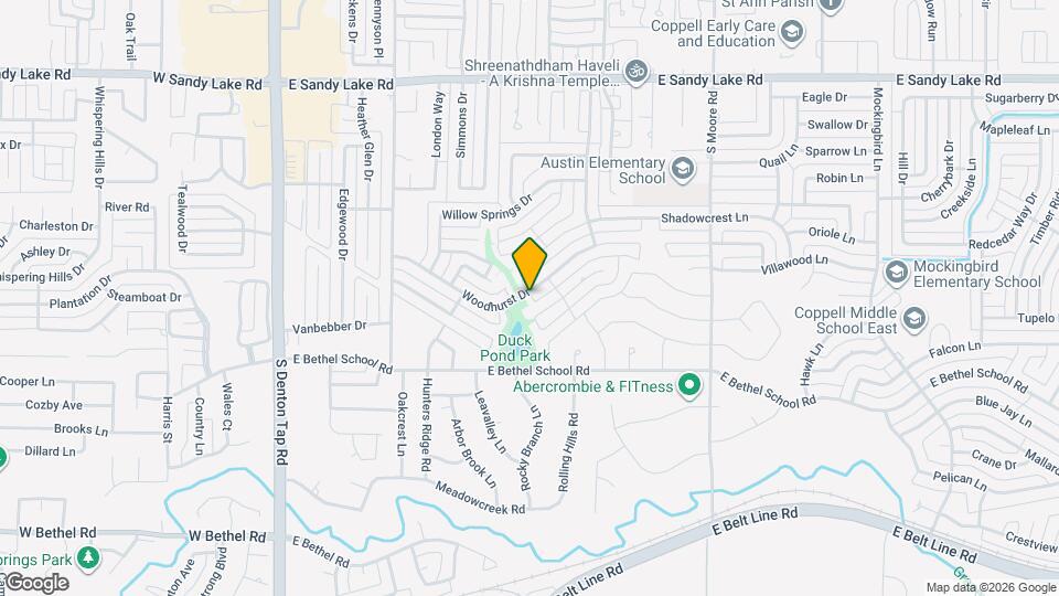 407 Woodhurst Dr Map and Location Details
