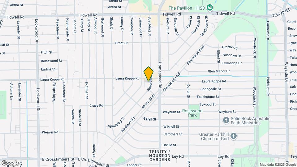 8717 Spaulding St Map and Location Details