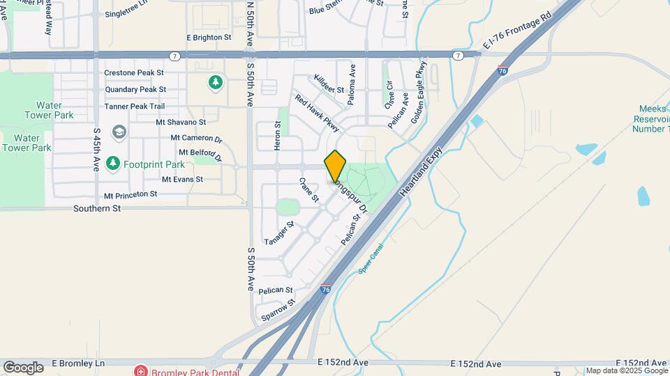 439 Longspur Dr Map and Location Details