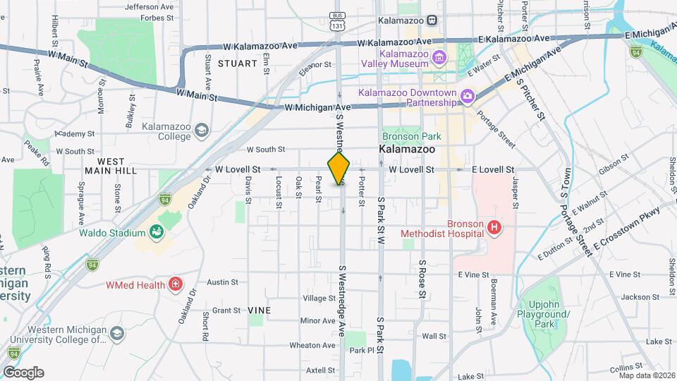 428 S Westnedge Ave Map and Location Details